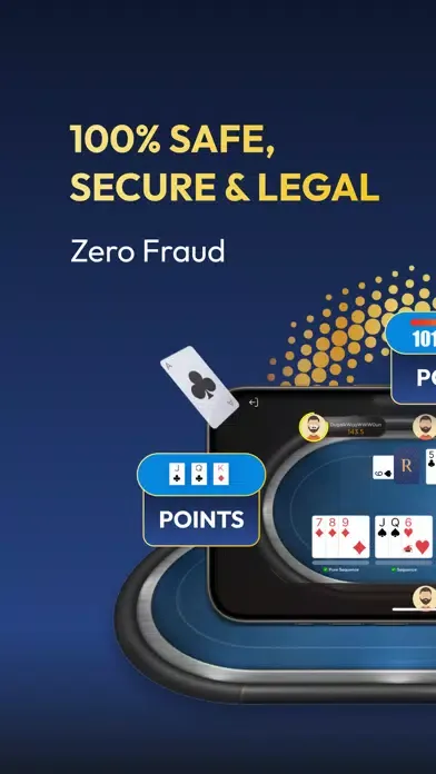 Mega Rummy & Poker Cash Game应用截图