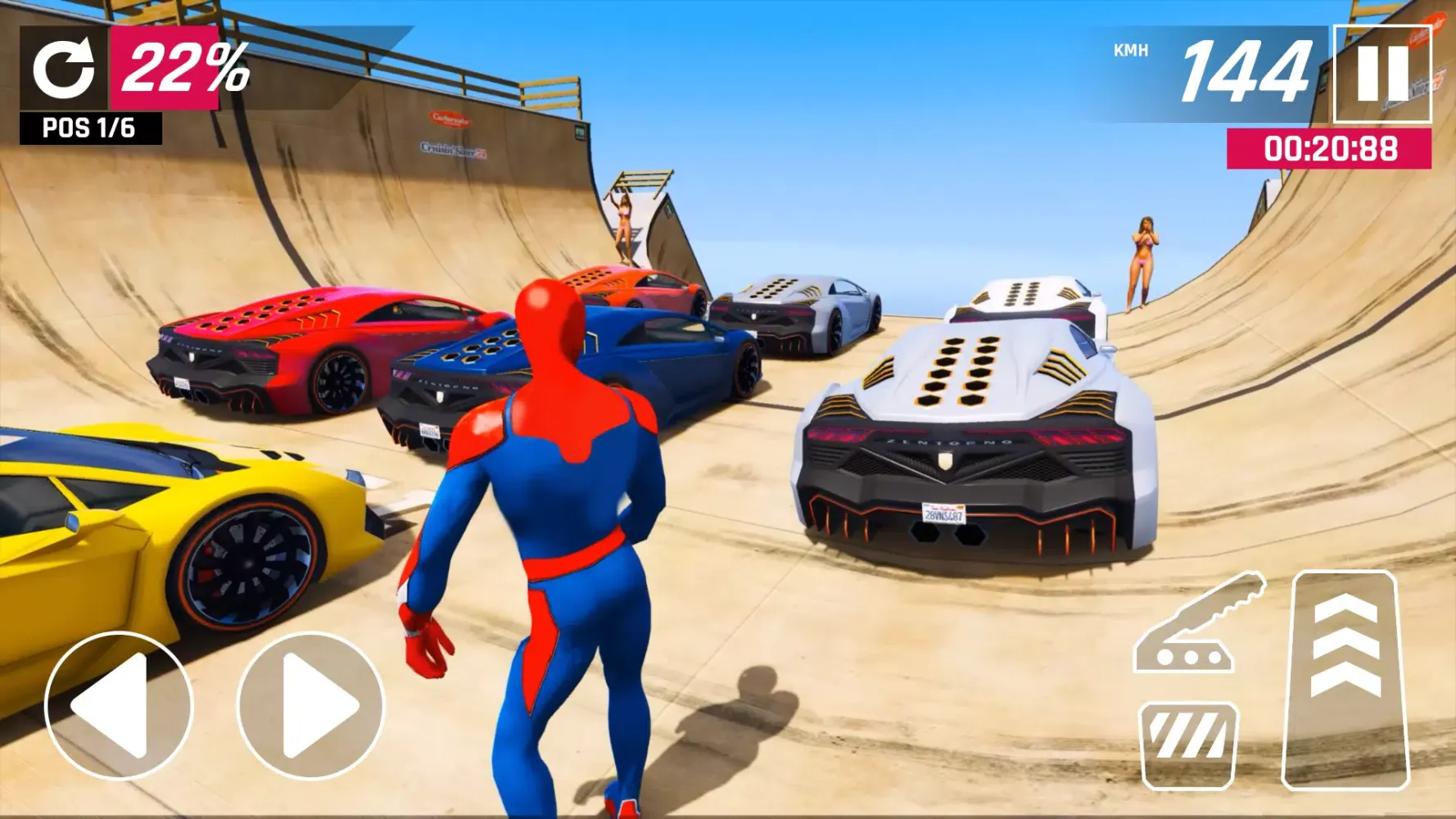 Car High Speed Destruction 3D Screenshots