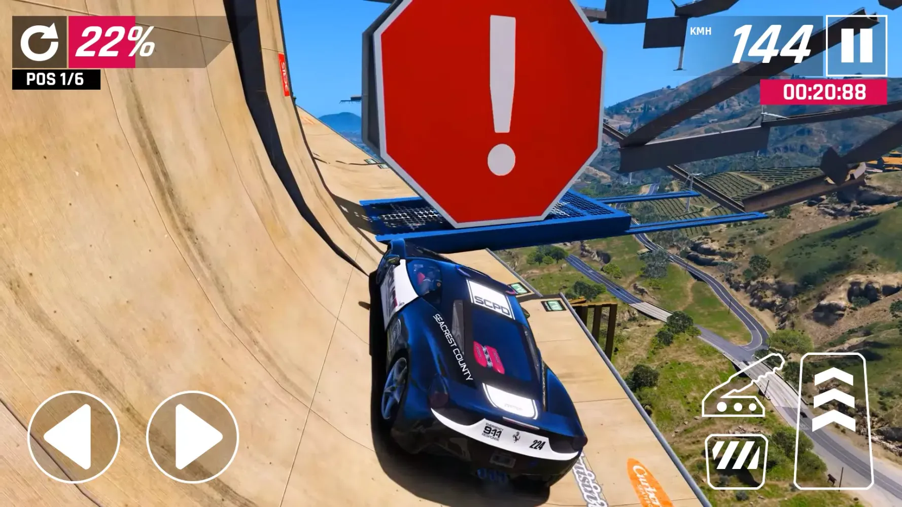 Car High Speed Destruction 3D Screenshots