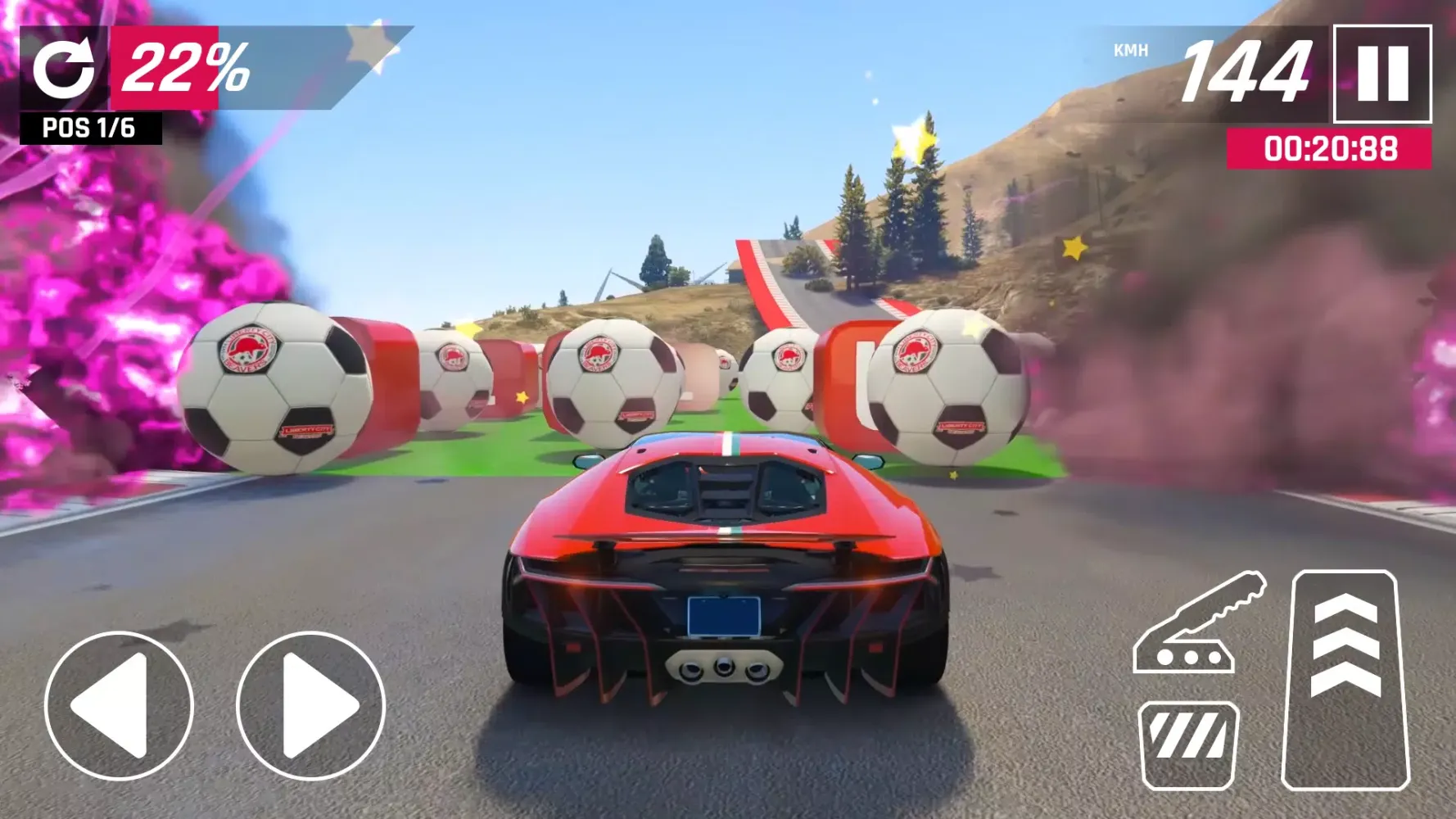 Car High Speed Destruction 3D Screenshots