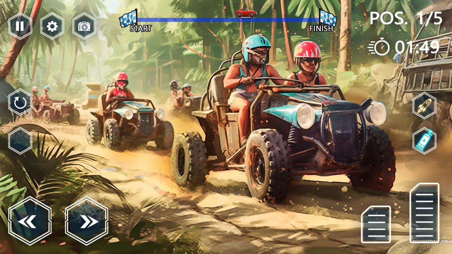 Car Racing:Beach Buggy Race 3d Screenshots