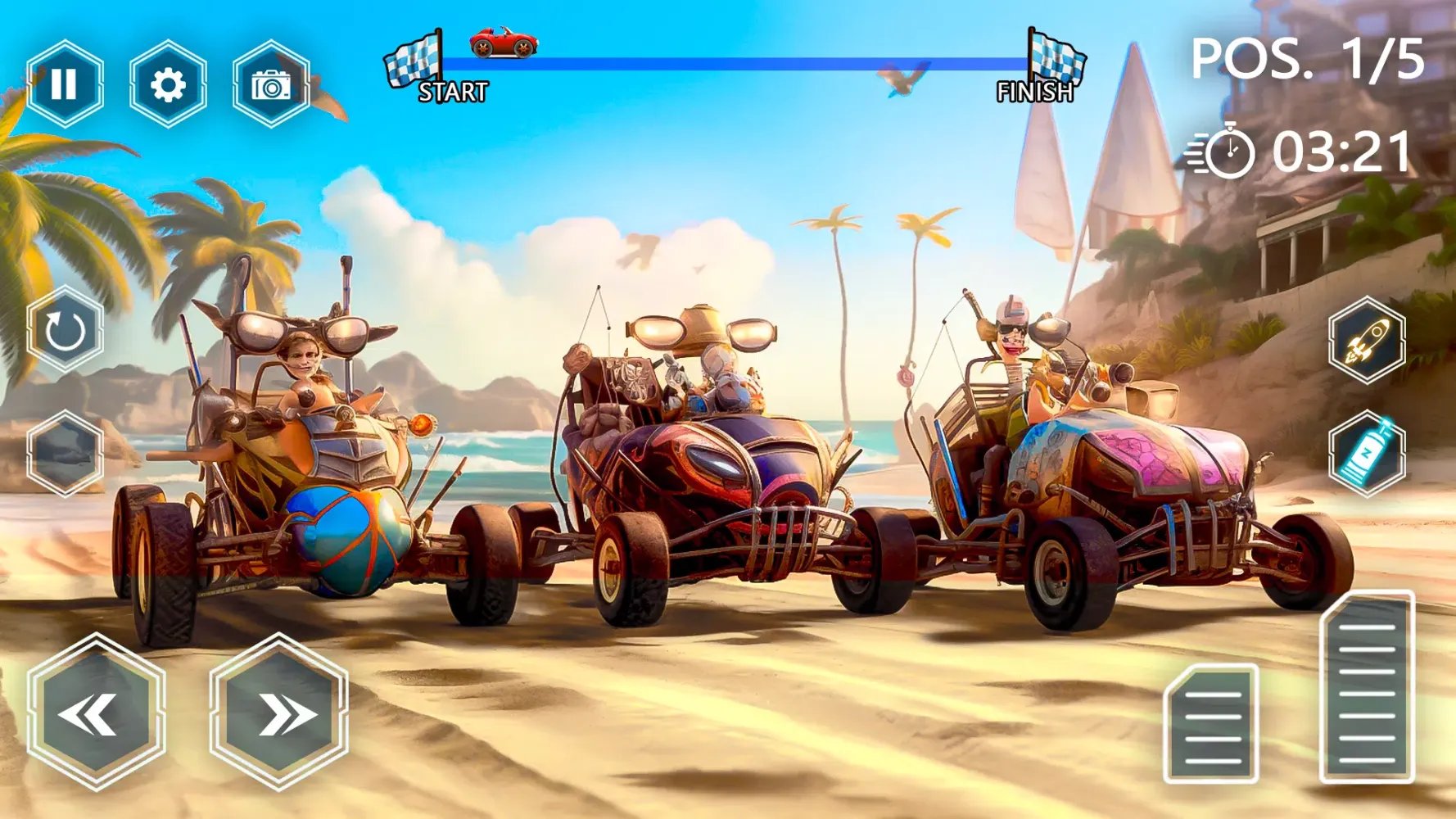 Car Racing:Beach Buggy Race 3d Screenshots