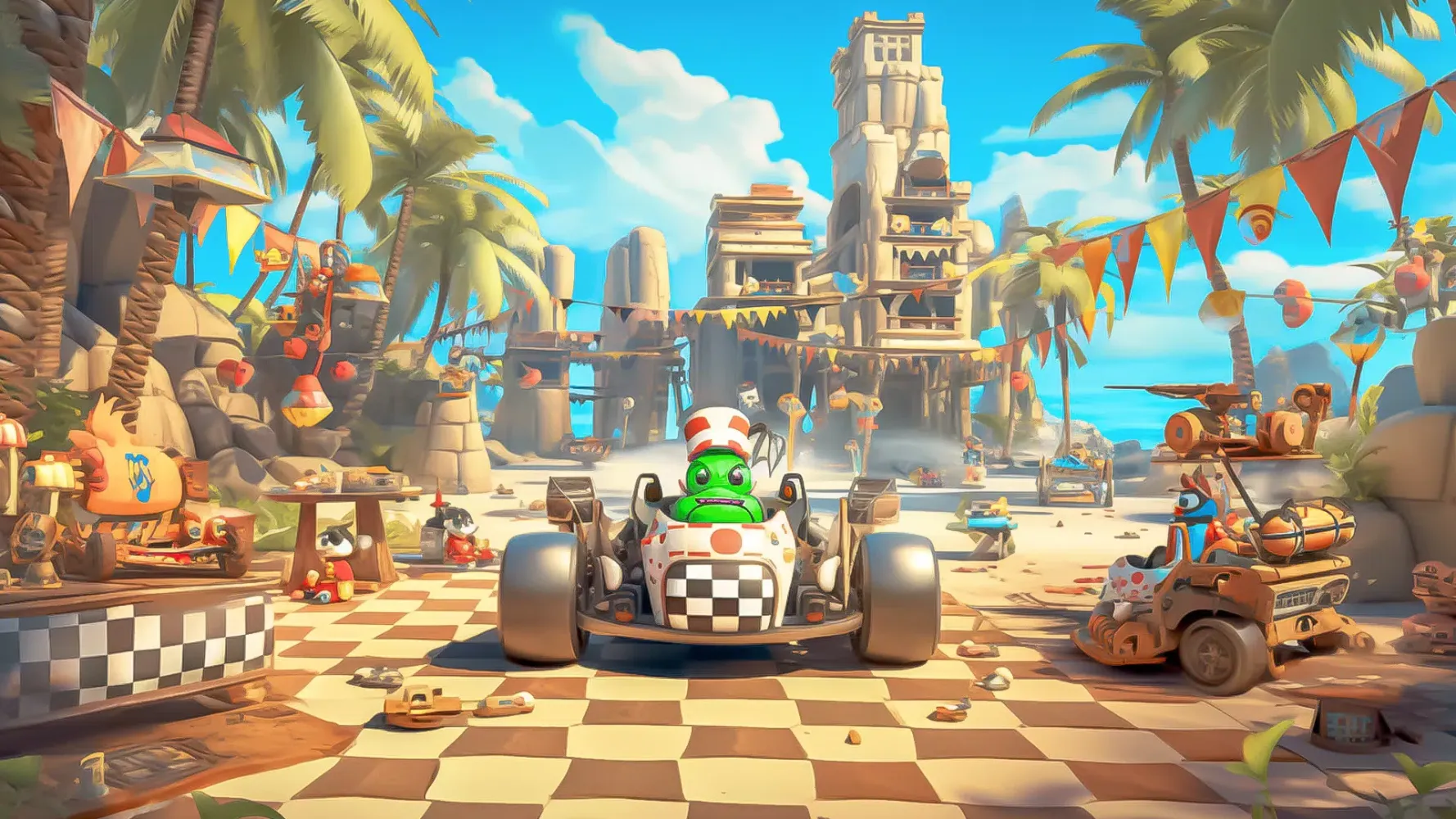 Car Racing:Beach Buggy Race 3d Screenshots