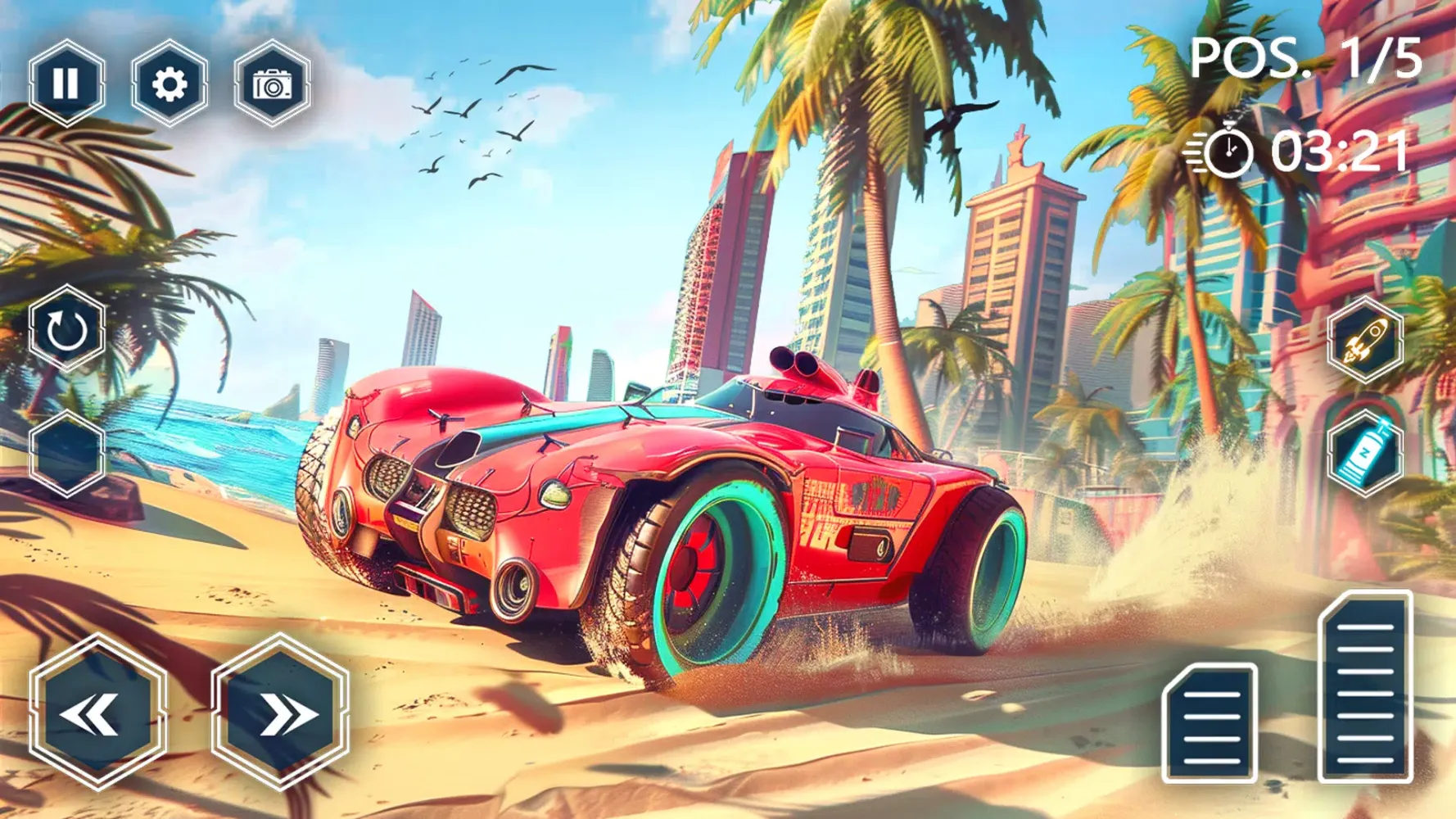 Car Racing:Beach Buggy Race 3d Screenshots