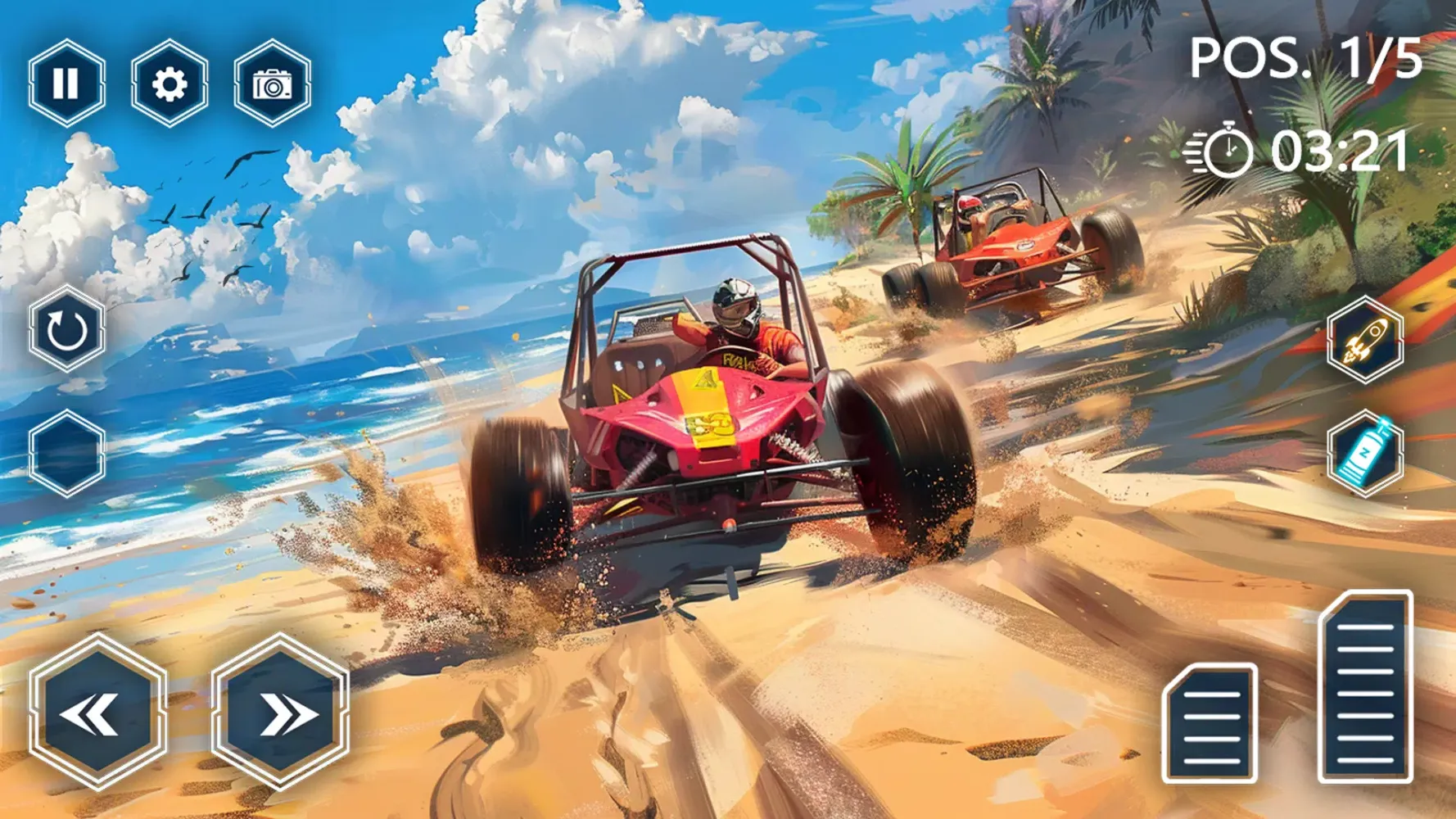 Car Racing:Beach Buggy Race 3d Screenshots