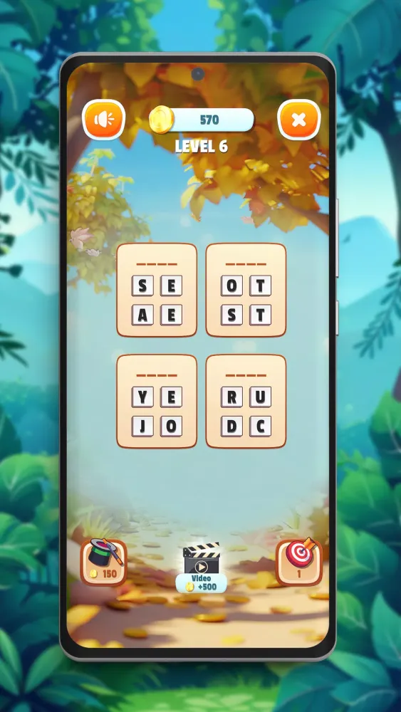Captures d'écran de Mega Words