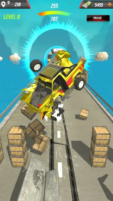 Ảnh chụp màn hình của Mega Ramp High Jump Car Stunt