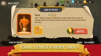 Capturas de pantalla de Trojan War: Castle Clash Cards