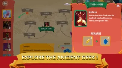 Capturas de pantalla de Trojan War: Castle Clash Cards