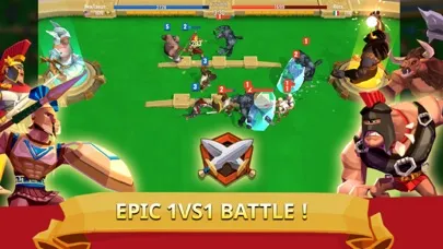 Capturas de pantalla de Trojan War: Castle Clash Cards