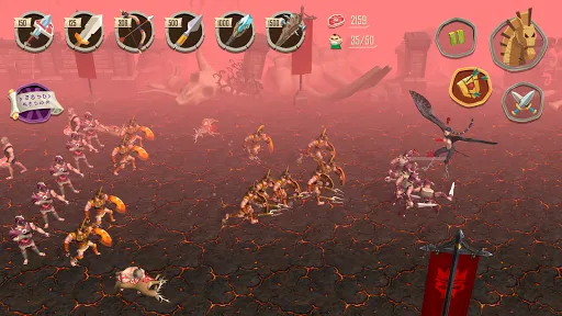 Capturas de pantalla de Trojan Wars: Battle & Defense