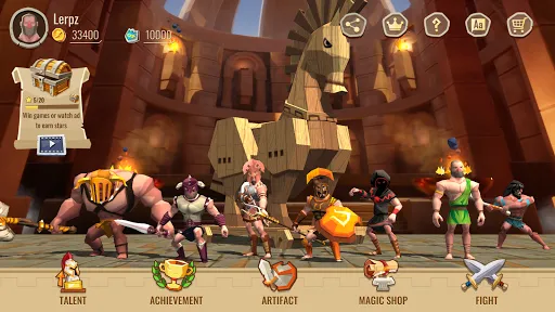 Capturas de pantalla de Trojan Wars: Battle & Defense