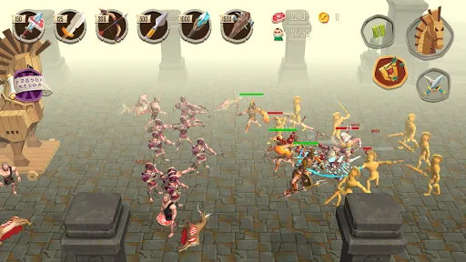 Capturas de pantalla de Trojan Wars: Battle & Defense
