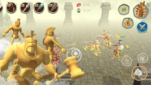 Capturas de pantalla de Trojan Wars: Battle & Defense
