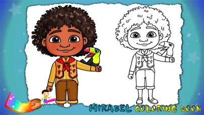 Ảnh chụp màn hình của Mirabel Coloring Book