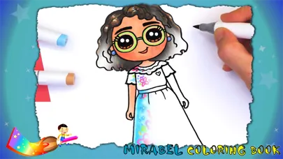 Ảnh chụp màn hình của Mirabel Coloring Book