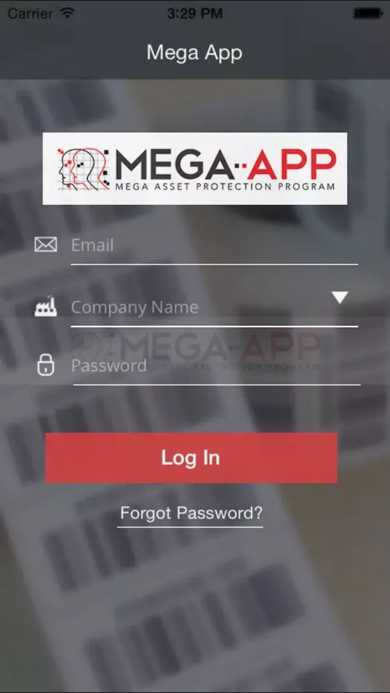Screenshot di Mega-APP