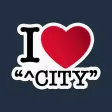 I Love Your City Stickers Pack