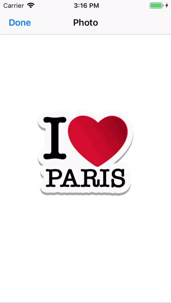 Capturas de tela do I Love Your City Stickers Pack