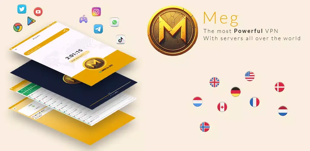Meg VPN应用截图