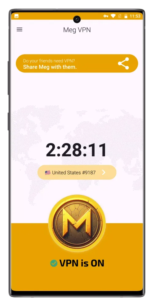 Meg VPN应用截图