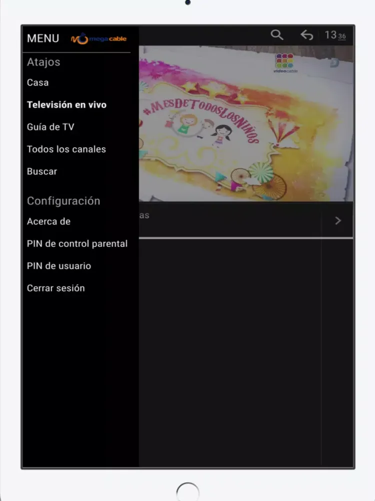 تصاویر Megacable LiveTV iPad 