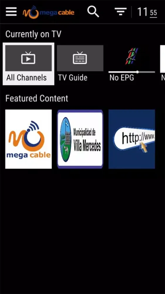 تصاویر Megacable LiveTV