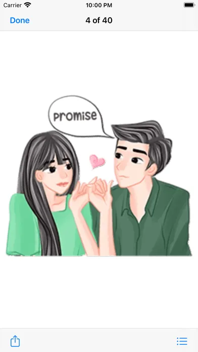 ภาพหน้าจอของ Romantic Couple LoveStory # 4