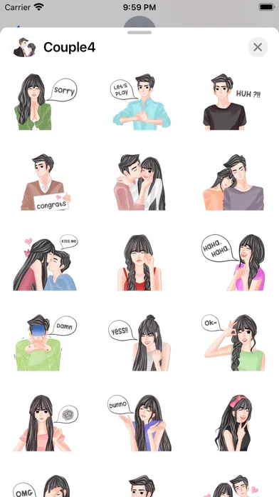 ภาพหน้าจอของ Romantic Couple LoveStory # 4
