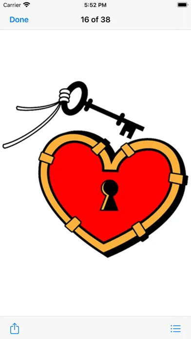 Capturas de tela do 3D Loving Heart Stickers Pack