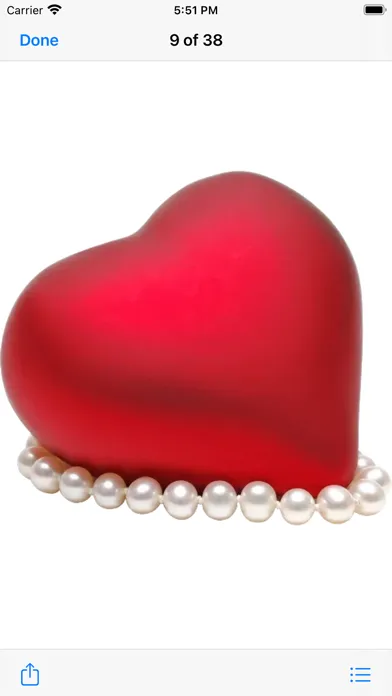 Capturas de tela do 3D Loving Heart Stickers Pack