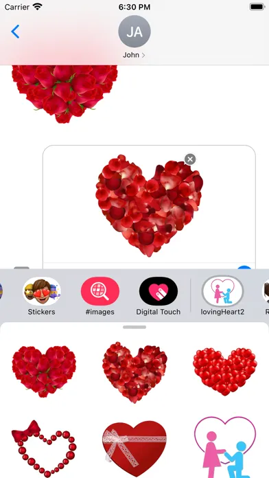 Capturas de pantalla de Loving Heart Proposal Pack#2