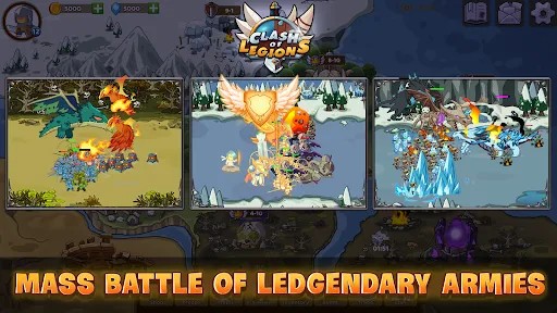 Capturas de pantalla de Clash of Legions