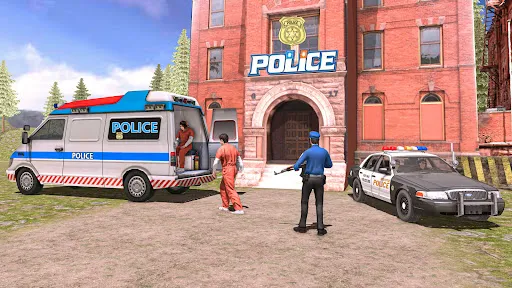 ภาพหน้าจอของ Police Van