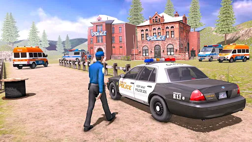 ภาพหน้าจอของ Police Van