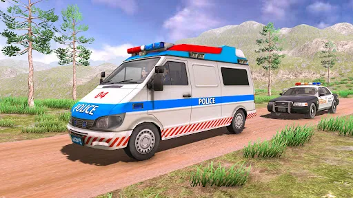 ภาพหน้าจอของ Police Van