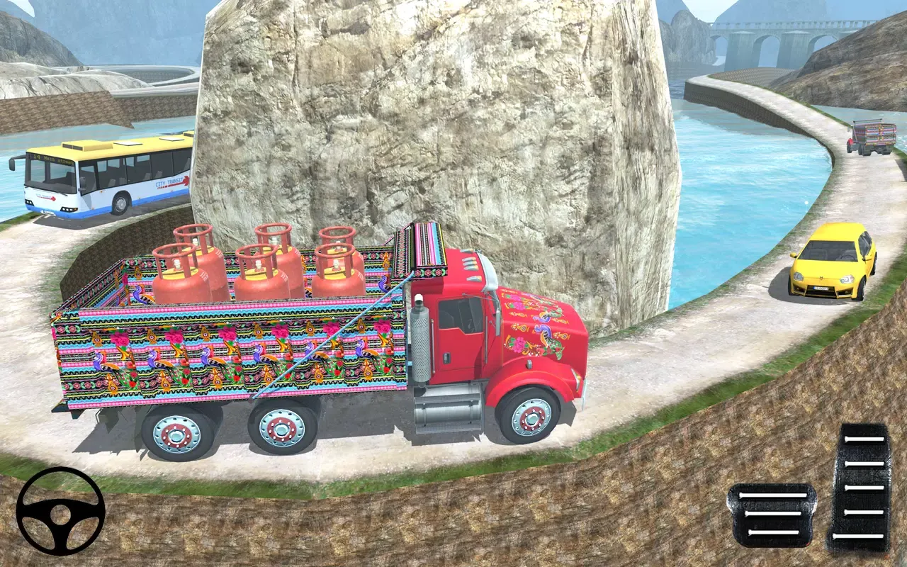 Indian Cargo Truck Driving 3D应用截图