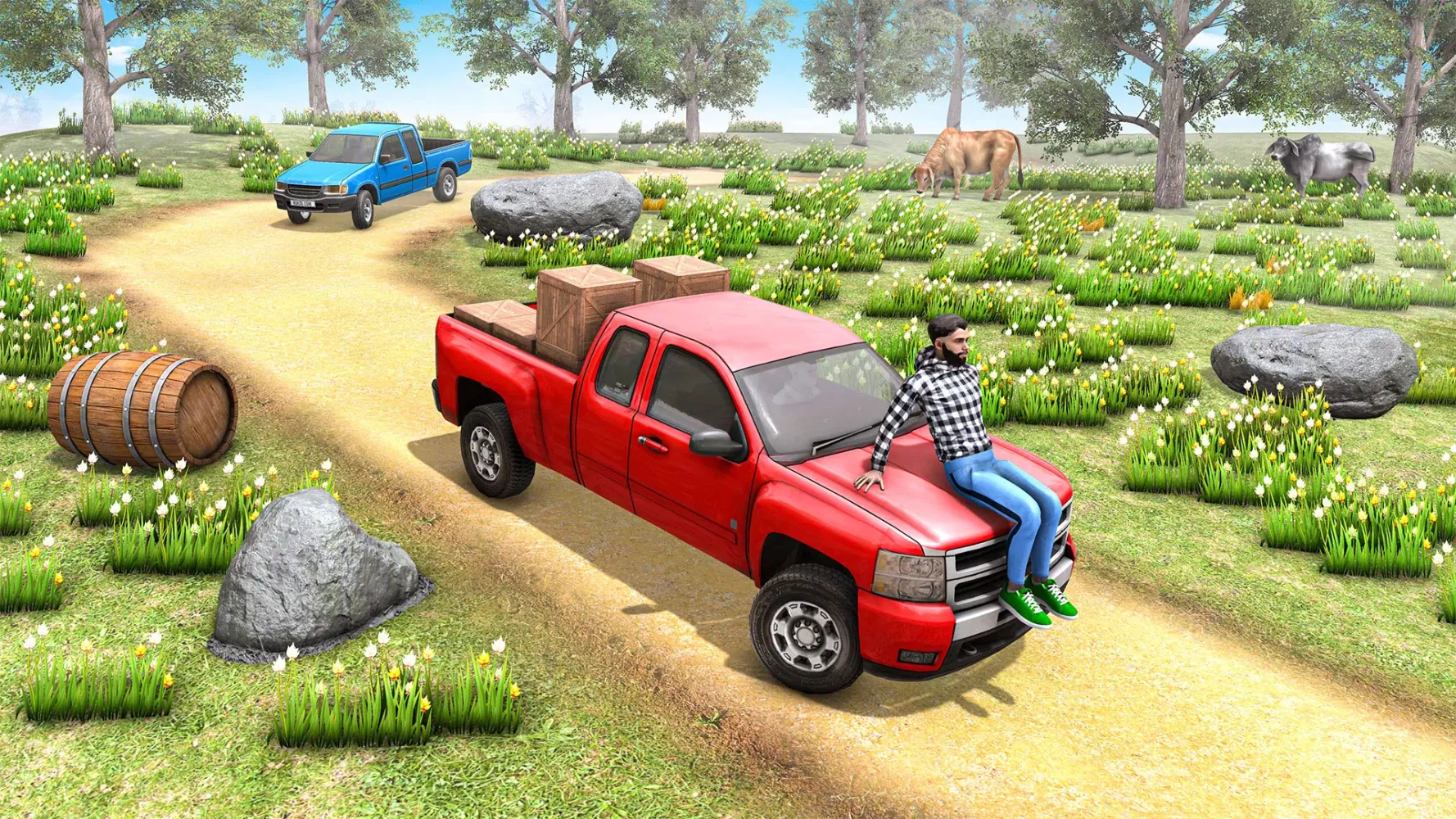 Cargo Pickup Truck Games Truck Screenshots