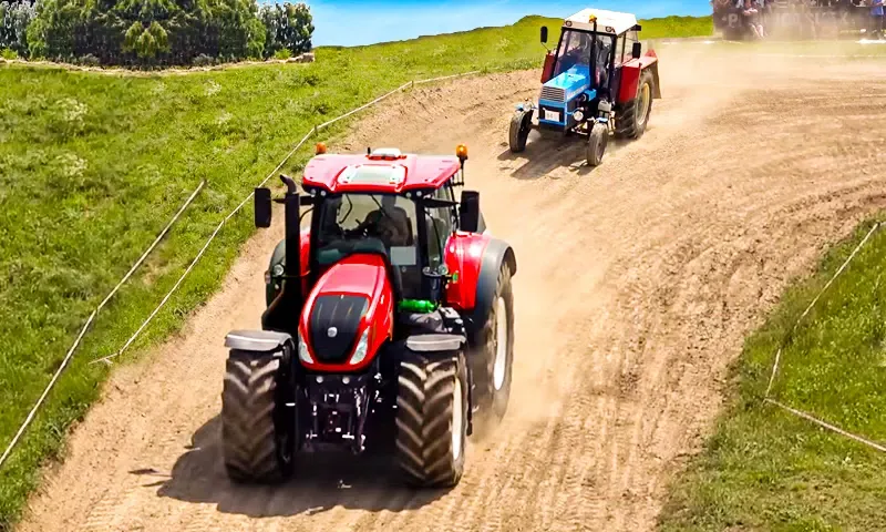 Tractor Racing Tractor Trolley Screenshots
