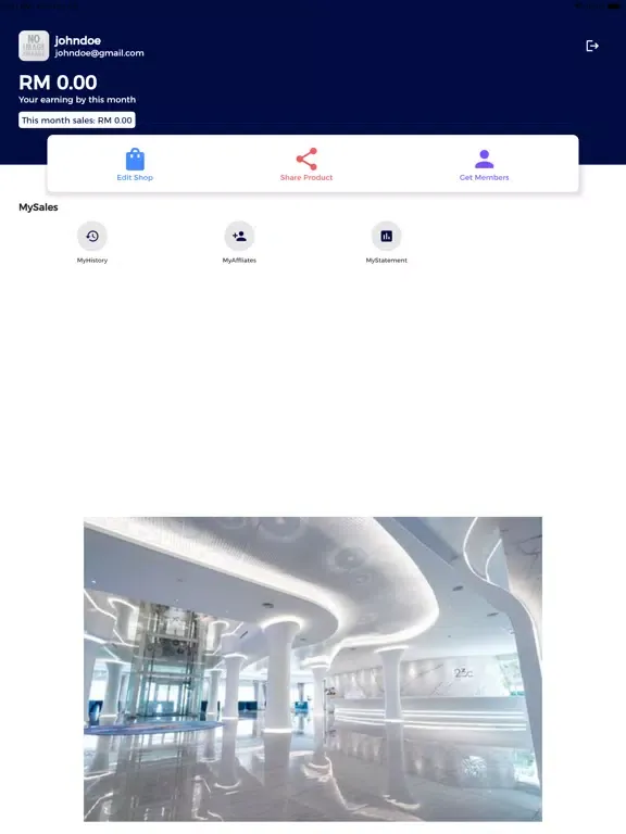 Ảnh chụp màn hình của 23cbio Members iPad 