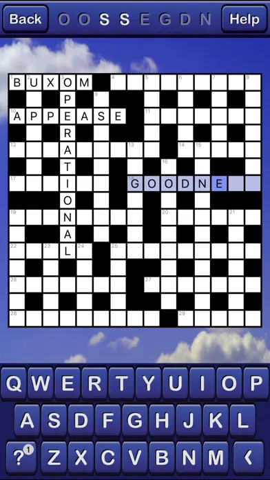Zrzuty ekranu Crossword Scramble!