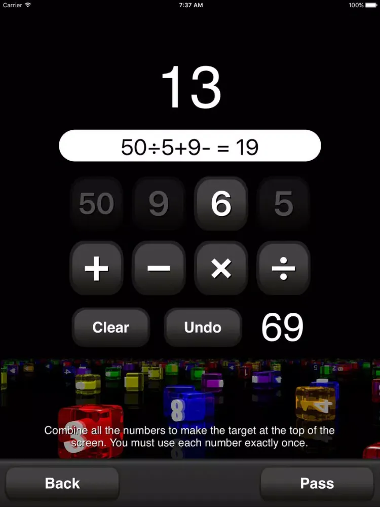 Conundra Math Pro iPad  سکرین شاٹس