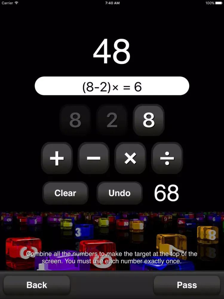 Conundra Math Pro iPad  سکرین شاٹس