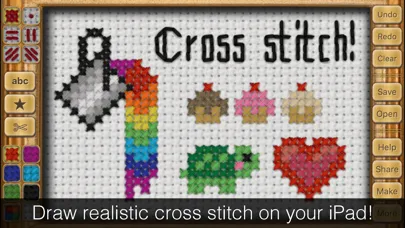 Cross Stitch Maker: Draw Realistic Embroidery! स्क्रीनशॉट