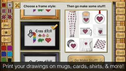 Cross Stitch Maker: Draw Realistic Embroidery! स्क्रीनशॉट