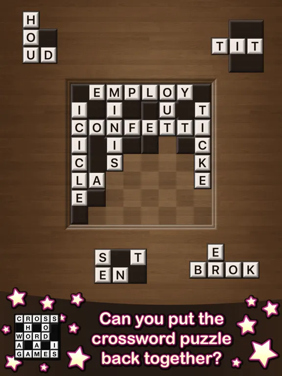 Captures d'écran de Crossword Jigsaw Puzzles iPad 
