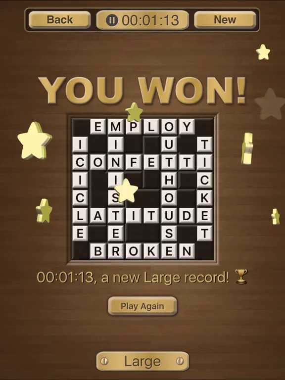 Captures d'écran de Crossword Jigsaw Puzzles iPad 