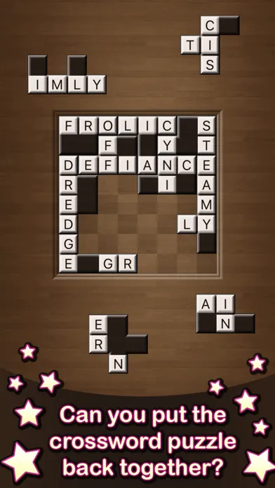 Captures d'écran de Crossword Jigsaw Puzzles
