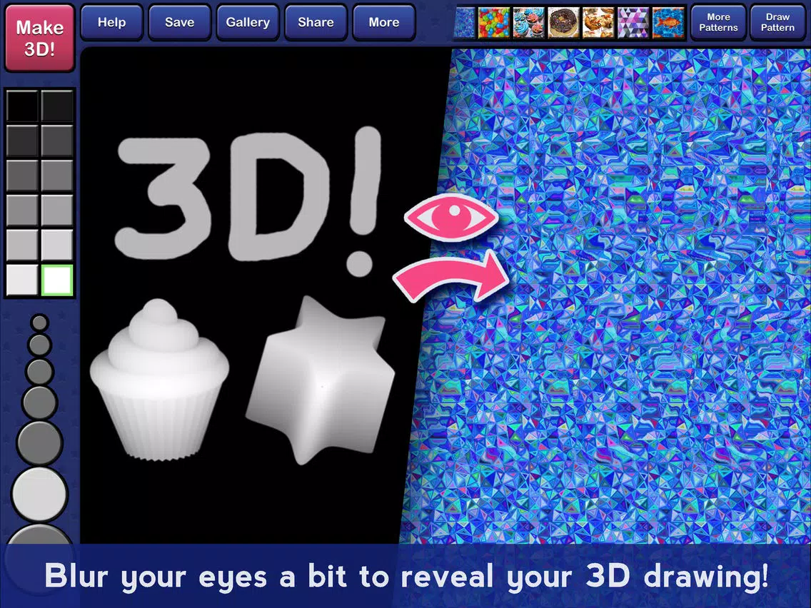 Ảnh chụp màn hình của Draw 3D! Pro iPad 