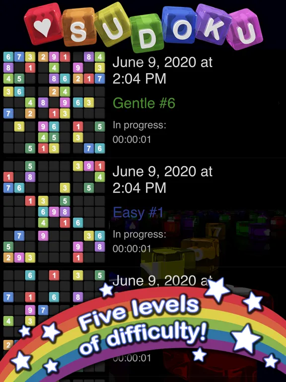Screenshot di •sudoku iPad 